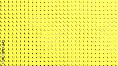 Connected yellow blocks abstract background.