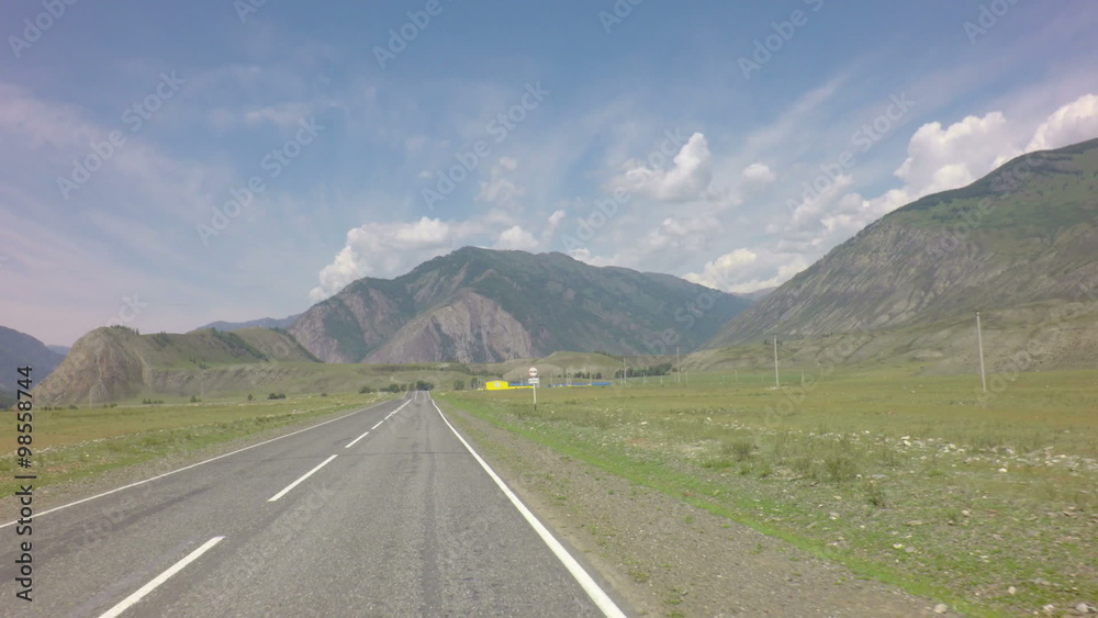 Beautiful Chuysky Trakt in Altai Mountains. Beautiful Chuysky Trakt in Altai Mountains.
