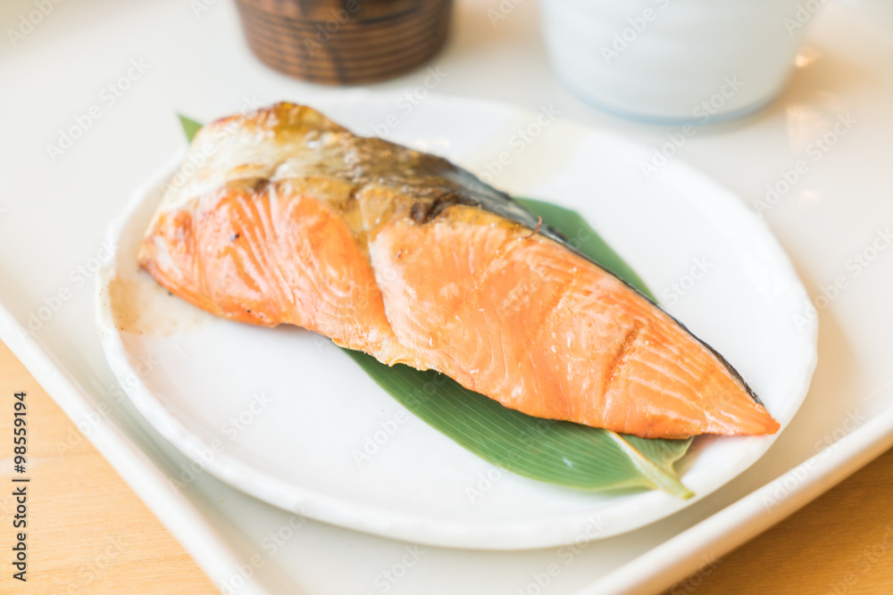 Grilled salmon Grilled salmon