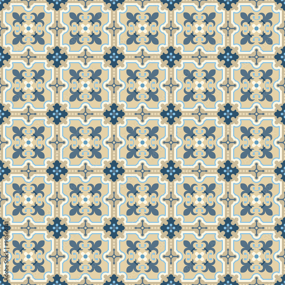 Retro Floor Tiles patern