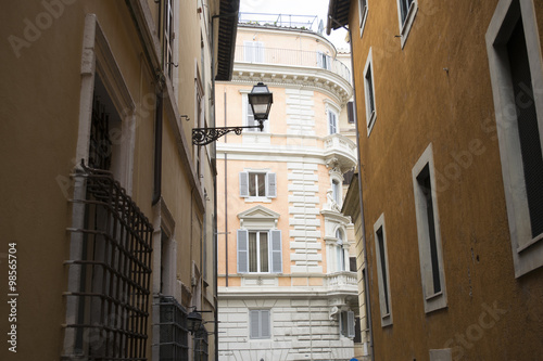 facade of buildings in Rome © sal