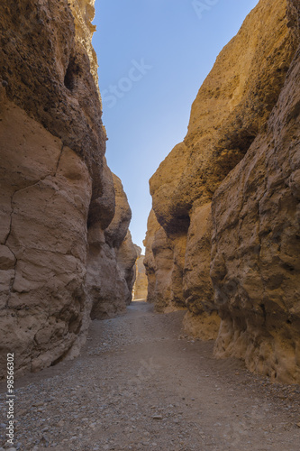 Deep narrow part of Sesriem Canyon