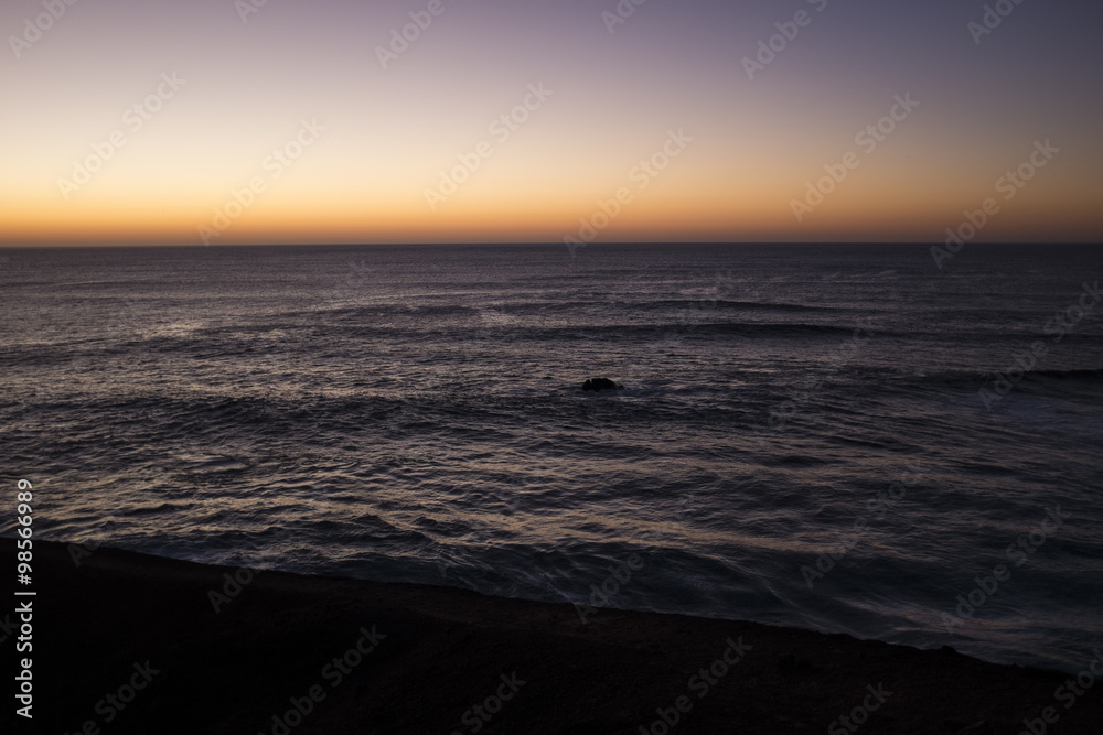 Obraz premium sea at the sunset