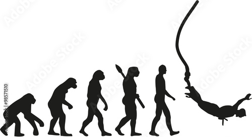 Bungee jumping evolution