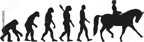 Dressage rider evolution
