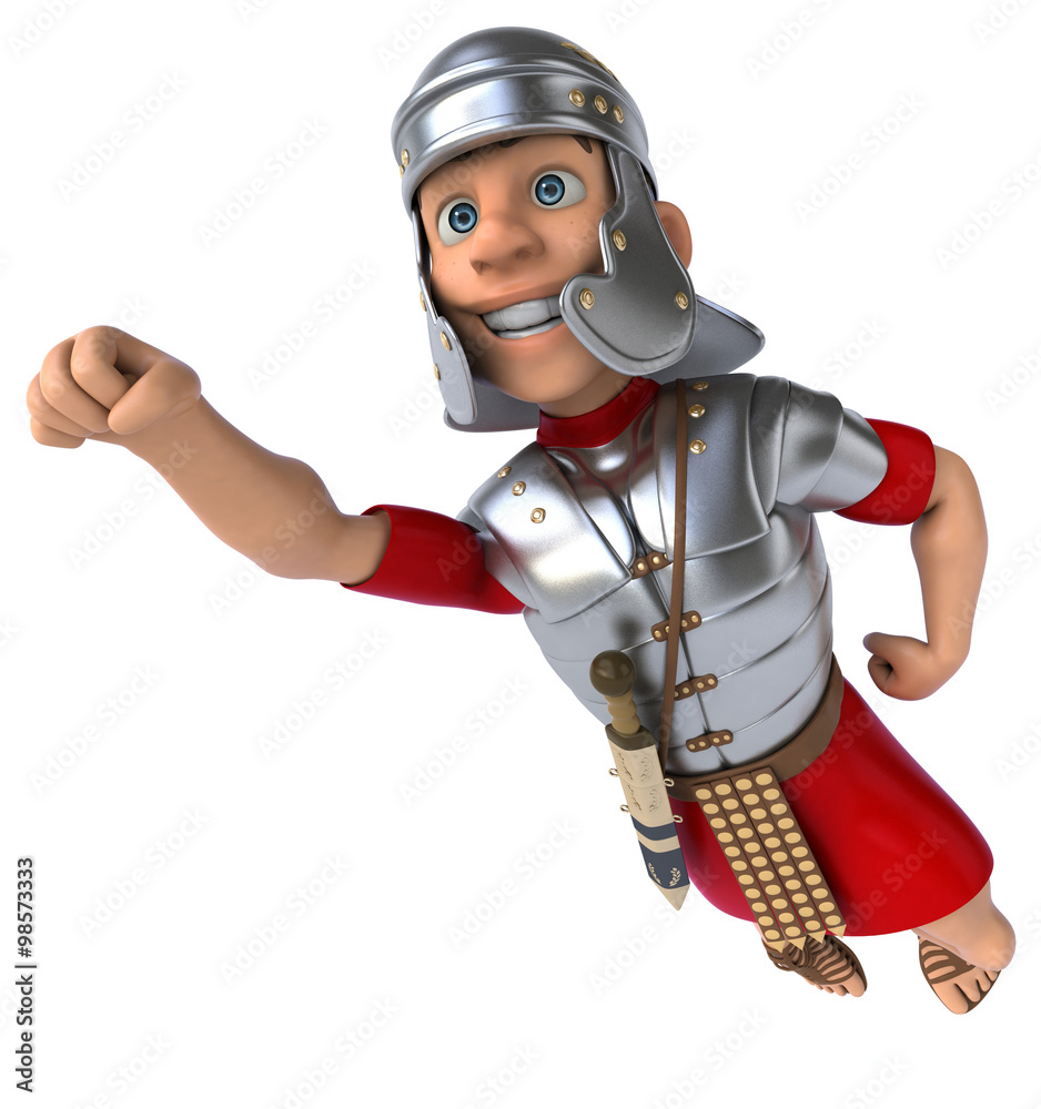 Roman legionary soldier