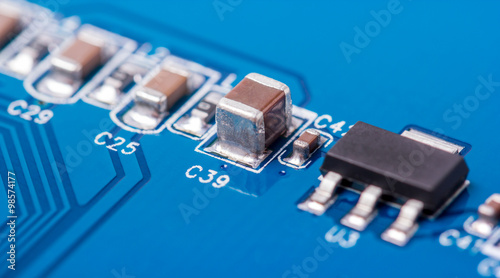 Electronic collection - computer circuit board
