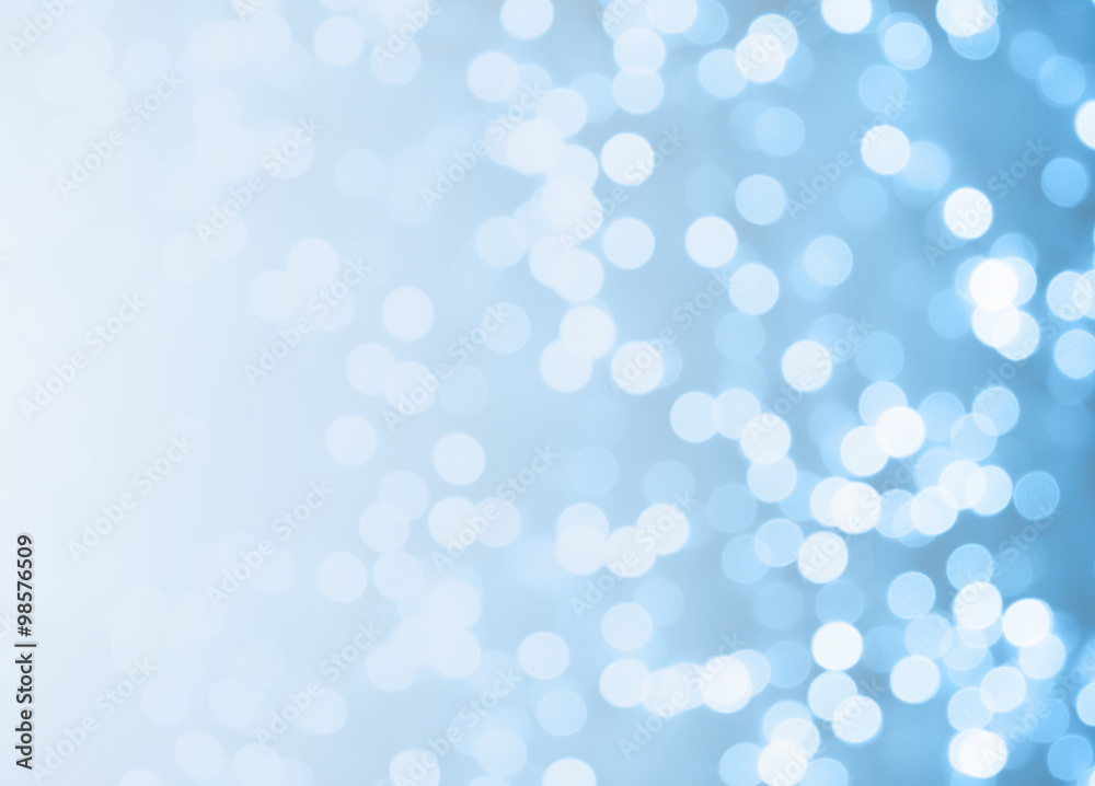 Lights on blue background Lights on blue background