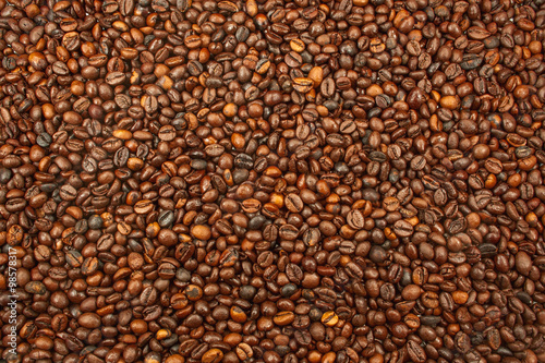 coffee beans, texture