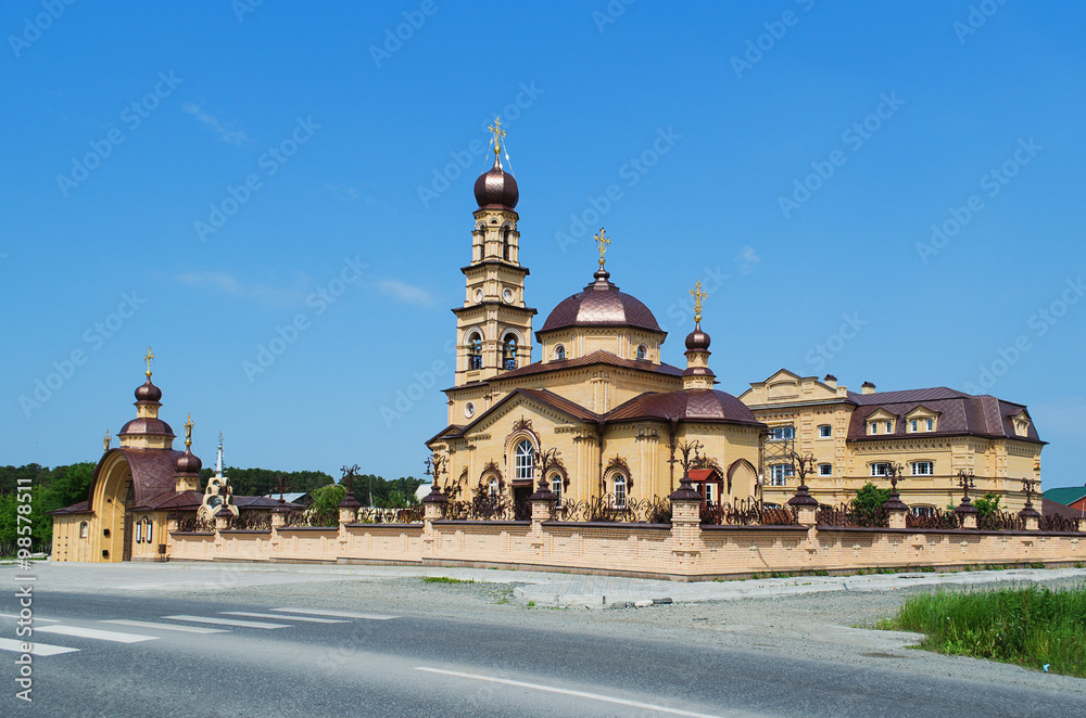 Fototapeta premium The temple in honor of St. Nicholas