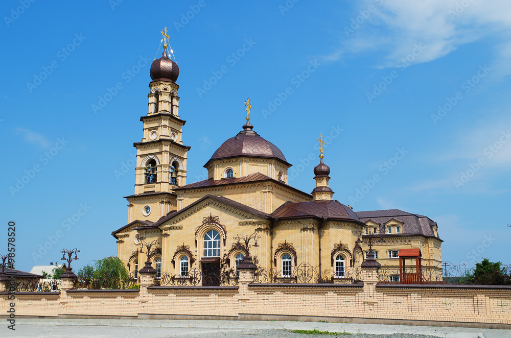 The temple in honor of St. Nicholas the Wonderworke