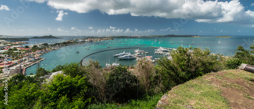 Baie de Marigot, Saint Martin, French West Indies photo
