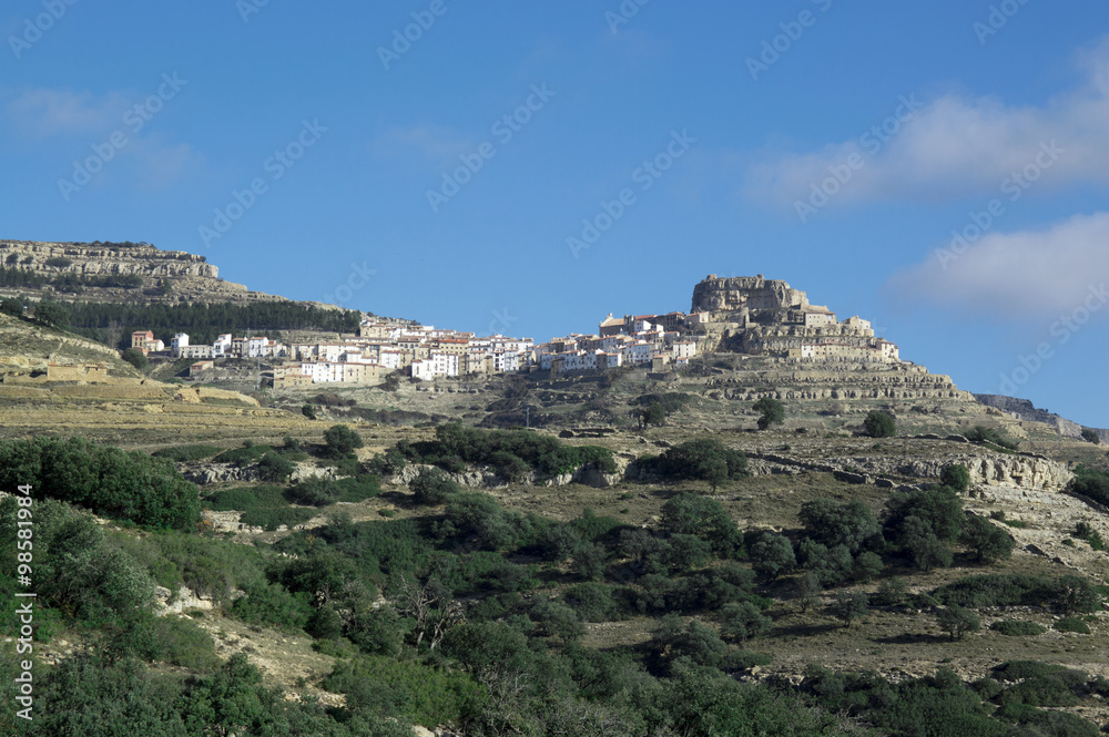 The town of Ares del maestre