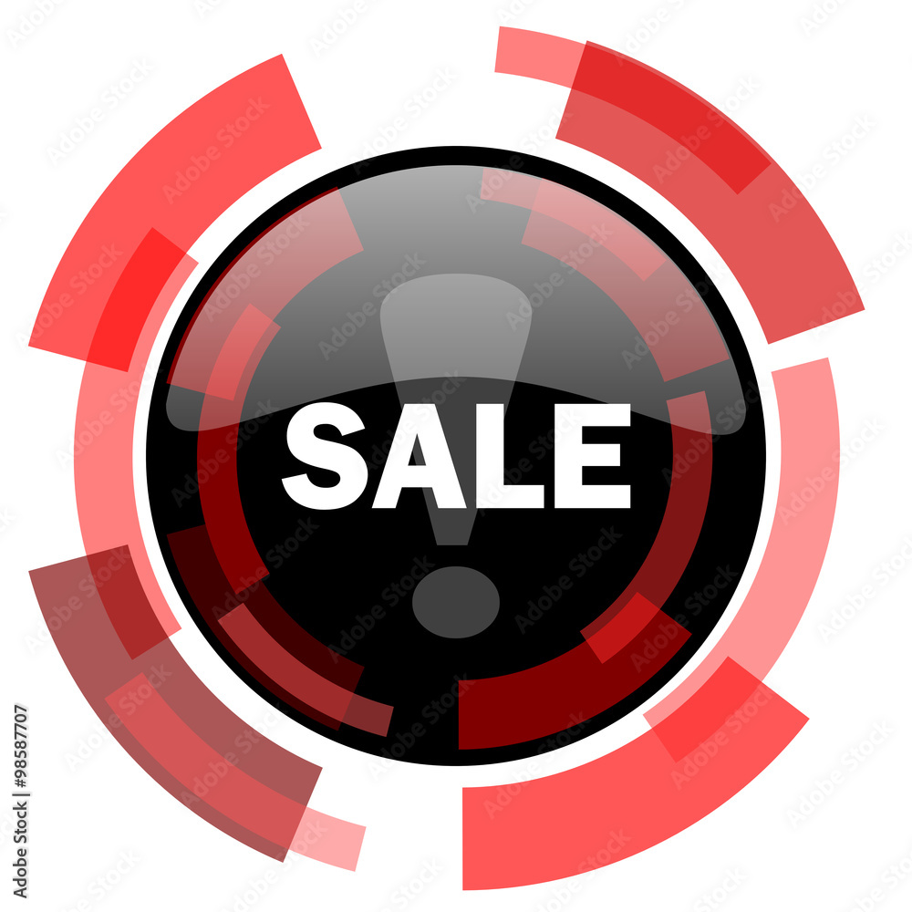 sale red modern web icon sale red modern web icon
