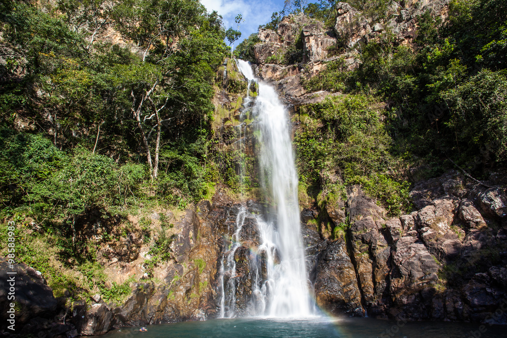 Obraz premium Serra Azul Waterfall - Nobres - Mato Grosso - Brazil