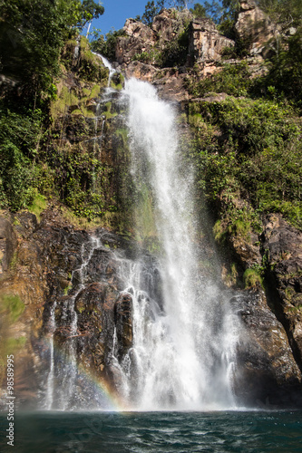 Fototapeta Naklejka Na Ścianę i Meble -  Serra Azul Waterfall - Nobres - Mato Grosso - Brazil