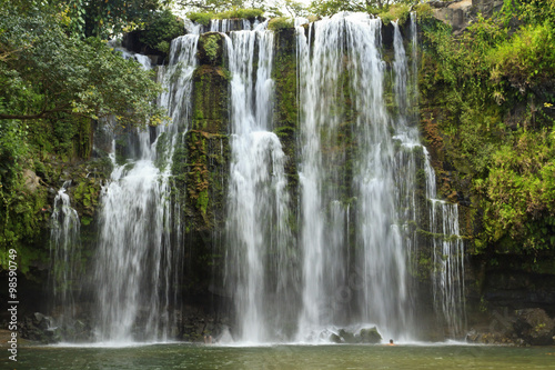 Costa Rican Jungle Waterfall Paradise © lightphoto2