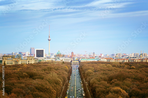 Foto Berlin skyline