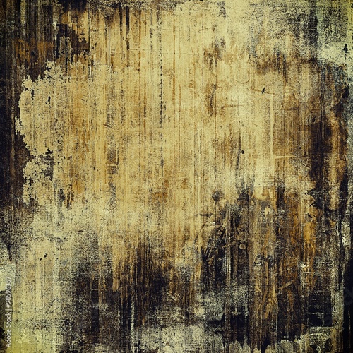 Aged grunge texture. With different color patterns: yellow (beige); brown; gray; black