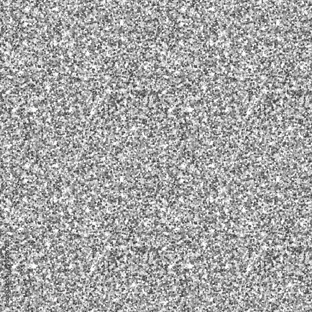 Glitter silver shiny seamless pattern in grey. Vector texture. Glitter silver shiny seamless pattern in grey. Vector texture.