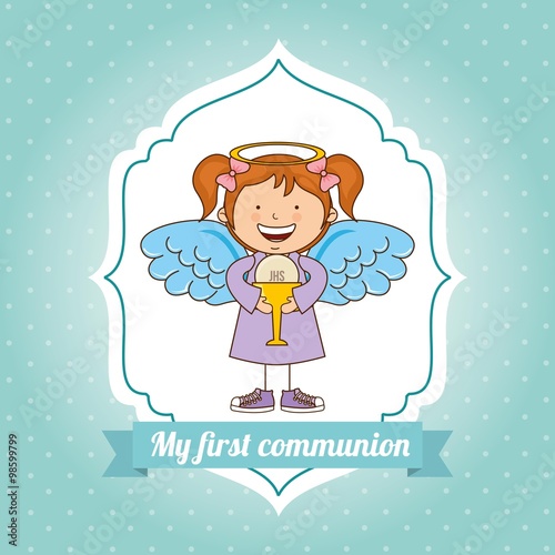 my first communion design 