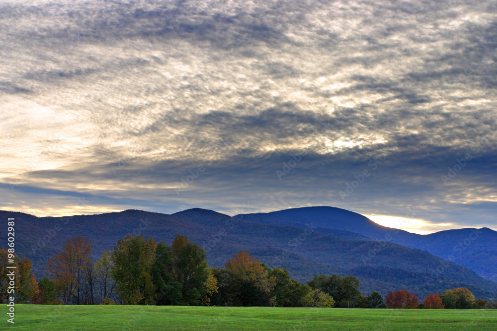 Fototapeta premium Vermont countryside ..
