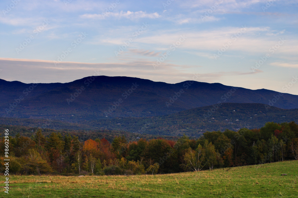 Vermont countryside ..