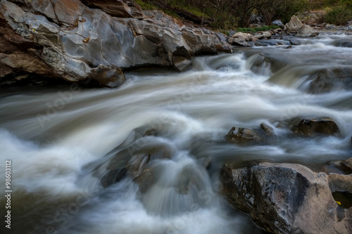 creek flowing over the rocks