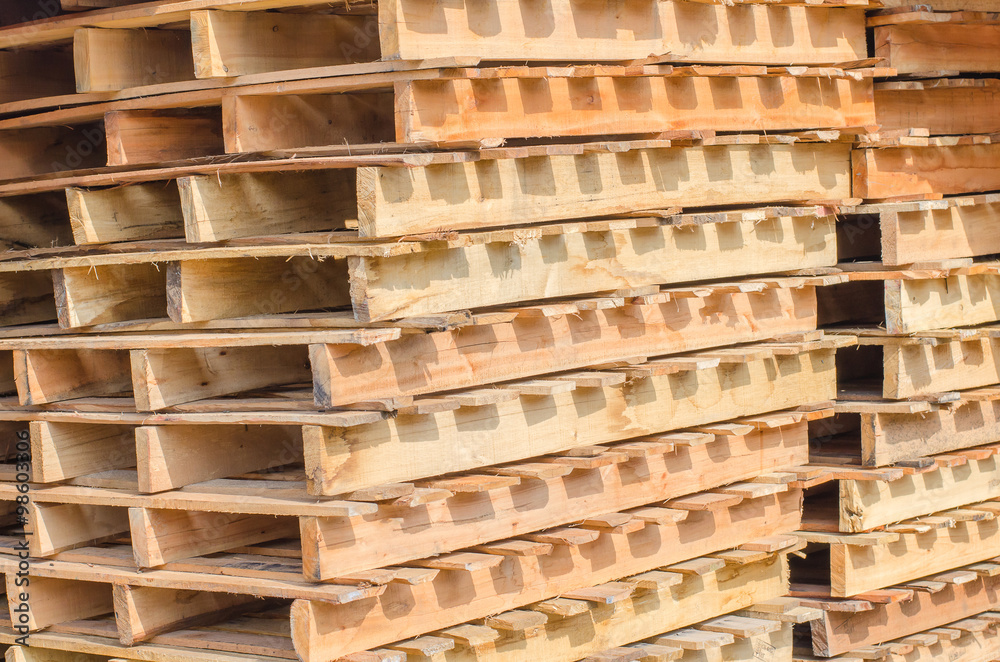 wooden pallet overlap in warehouse wooden pallet overlap in warehouse