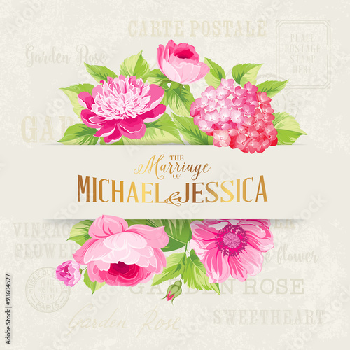 Rose mallow garland 