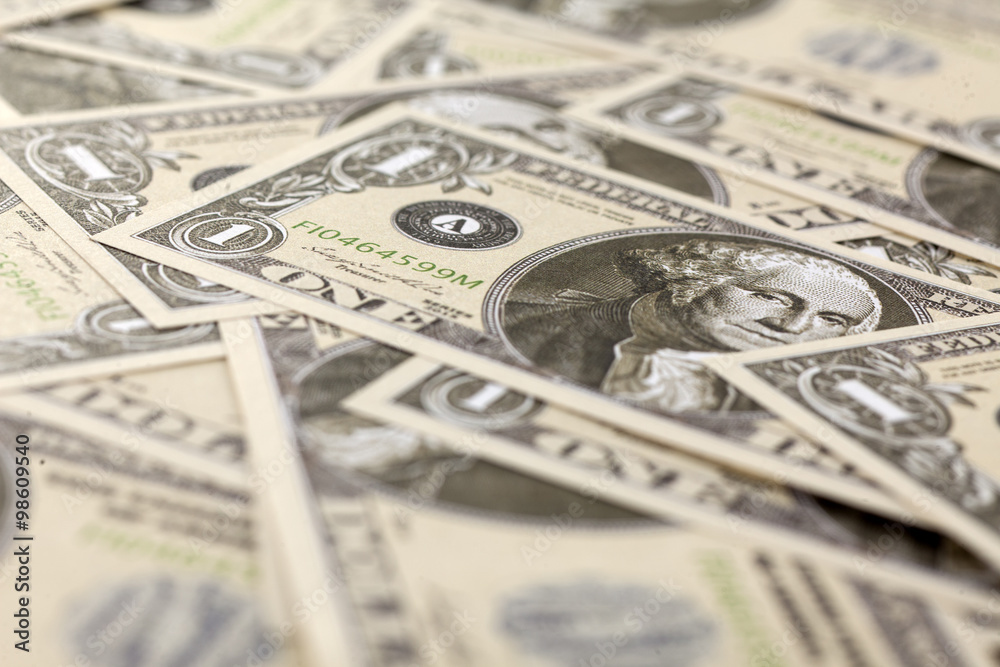 background of dollar banknotes background of dollar banknotes
