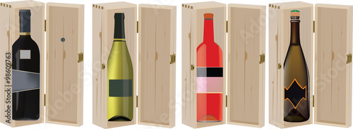 confezione di vino