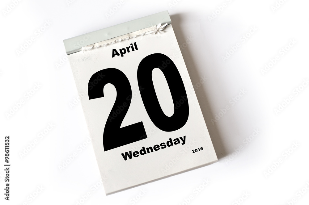 20. April 2016 20. April 2016