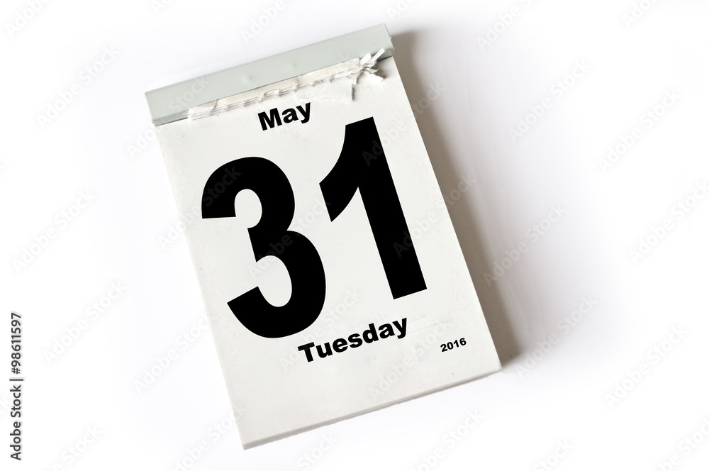 31. May 2016 31. May 2016