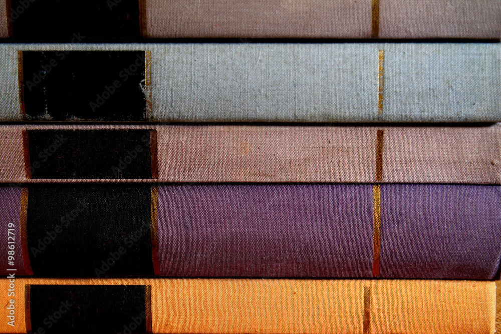 Fototapeta premium Colorful books