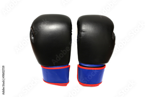 Boxing gloves on a white background © GMisman