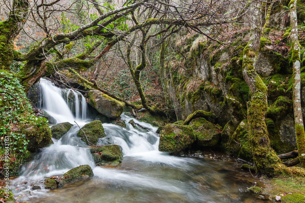 Arroyo Valdecuevas y cascadas. Cabornera, León.
Arroyo Valdecuevas y cascadas. Cabornera, León.