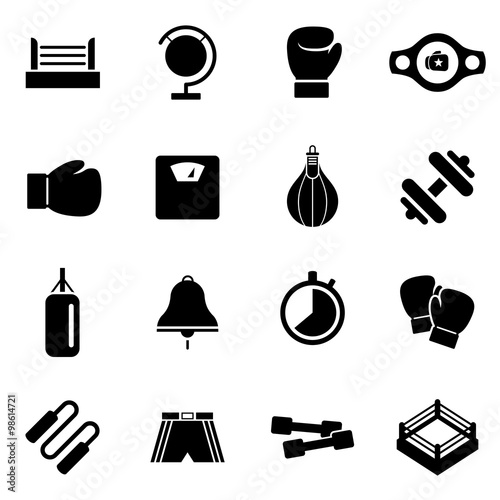 Boxing Icons Iconset