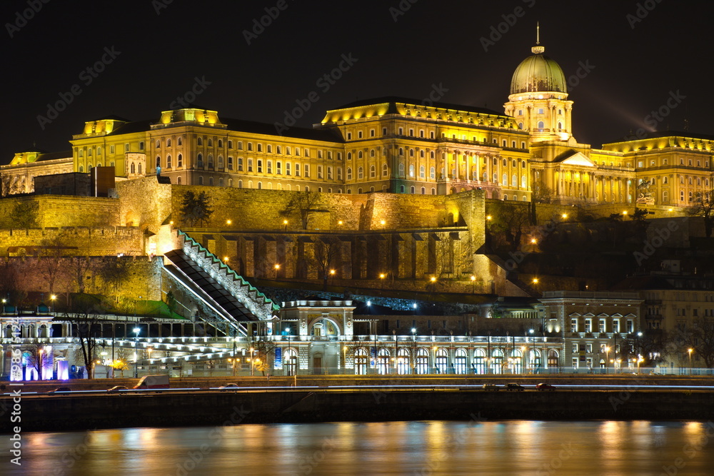 Castle in Budapest, Hungary
