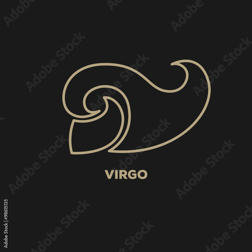 virgo logo vector