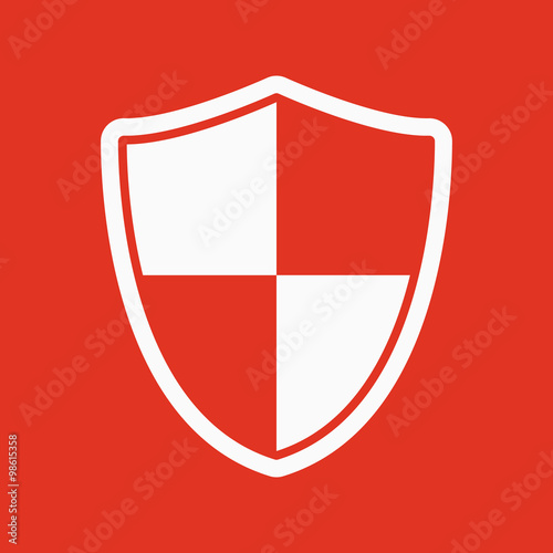 The shield icon. Security and safety, firewall symbol. Free Download The shield icon. Security and safety, firewall symbol. - GFXLoad