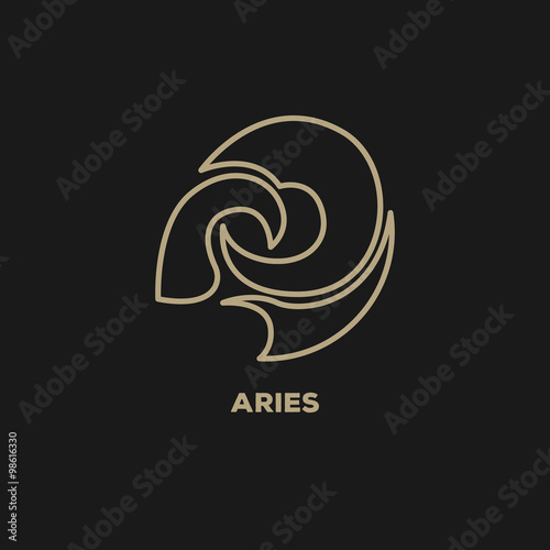 aries logo vector