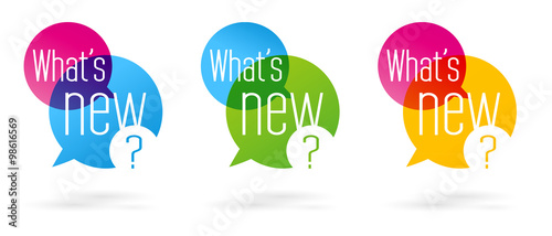 What's new?