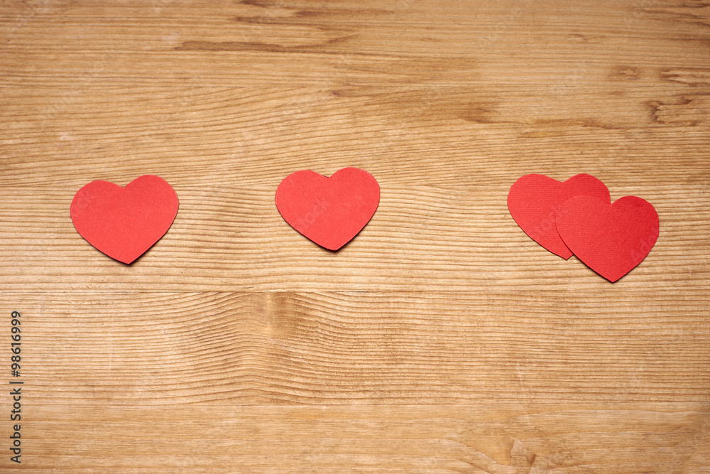 one plus one equals two hearts