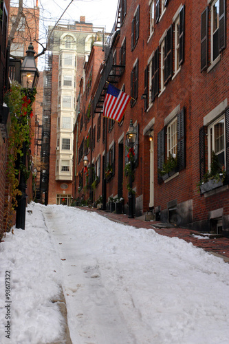 Fototapeta Naklejka Na Ścianę i Meble -  Boston Winter..