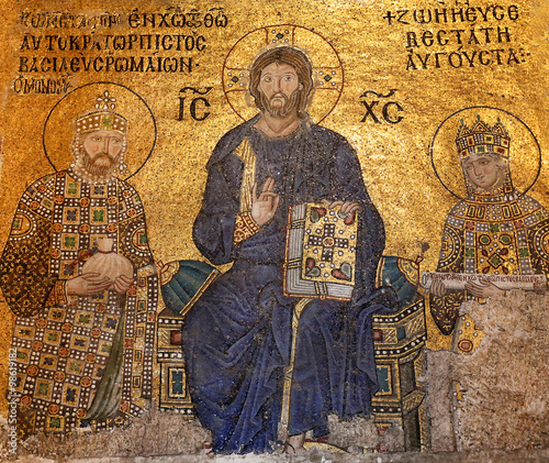 Orthodox frescos on the walls