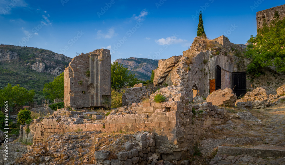 Ruins of Old Bar medieval fortress
