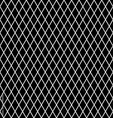 Diamonds pattern. Seamless latticed texture.