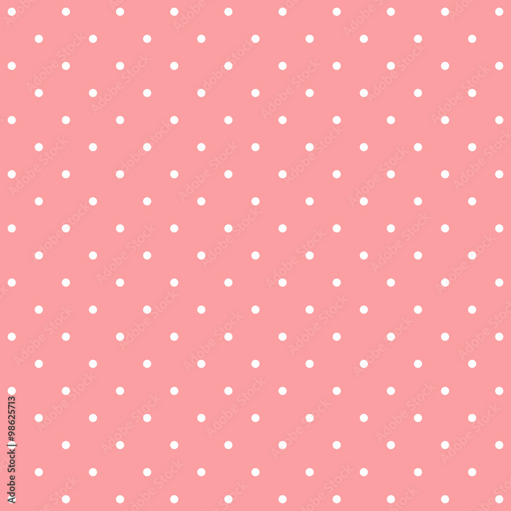 Pink polka dot background pattern Pink polka dot background pattern