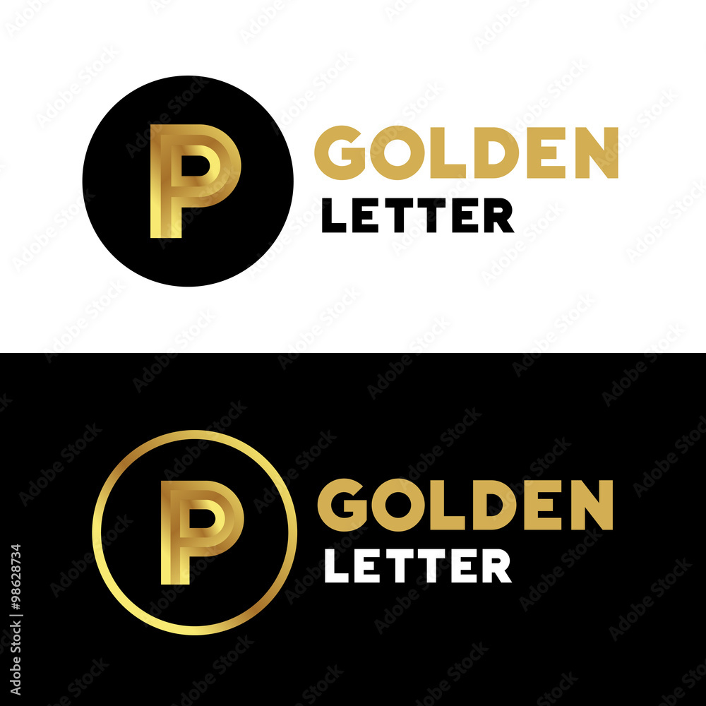 Letter P logo icon design template elements Letter P logo icon design template elements